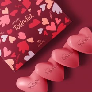 Kit de Sabonetes Coração Tododia